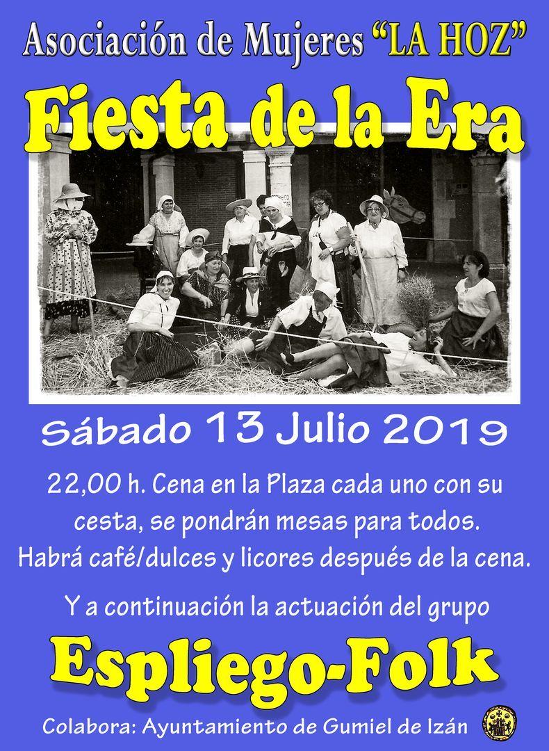 CONCIERTO CORAL Y FIESTA DE LA ERA, 12 Y 13 DE JULIO